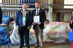 Receiving a restoration award