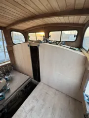 Fitting out the wheelhouse — April 2025