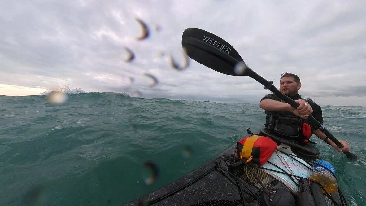On my solo English Channel crossing