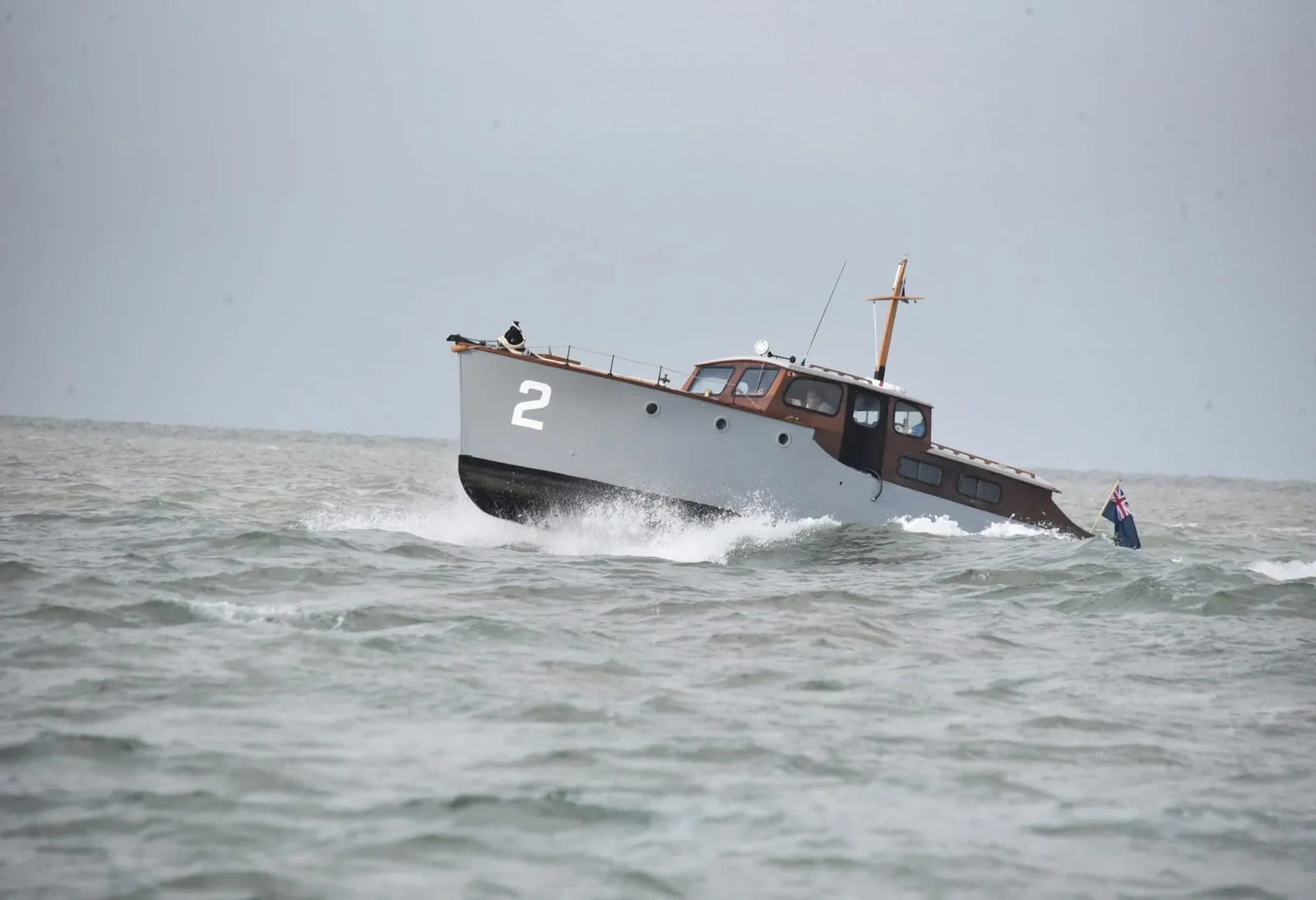Gerfalcon underway at sea